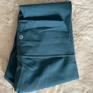 Gently warn lululemon wunder under high waisted leggings